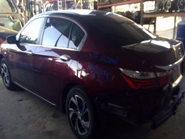 2017 ACCORD, MAROON, LX, 2.4L, AT,  A24050